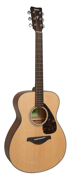 Yamaha FS800 Concert Acoustic Guitar, Solid Spruce Top And Laminate Back And Sides