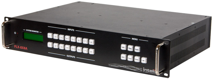 Intelix FLX-88 8x8 Input to Output Modular Video/Audio Matrix Switcher FLX-88