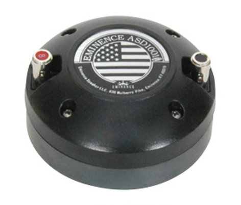 Eminence Speaker ASD-1001B HF Driver, Bolt On 1" 50W 8 OM ASD-1001B