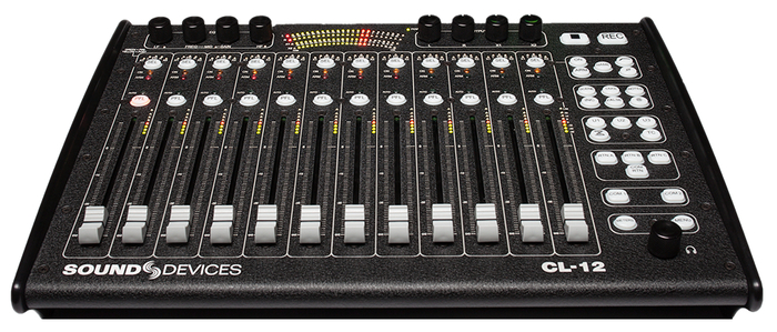 Sound Devices CL-12 ALAIA BLONDE Linear Fader Controller for the 688 Mixer/Recorder in Blonde Maple Finish CL-12-ALAIA-BLONDE