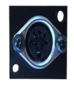 Ace Backstage Co. C25113 MIDI Isolated Solder Type Connector, Panel Mount C25113