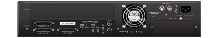 Apogee Electronics SYM2-8X8S2-A8MP Symphony I/O Mk II Thunderbolt 8x8 Analog I/O, 8 X 8 AES/Optical, 8 Microphone Pre-Amplifier Module