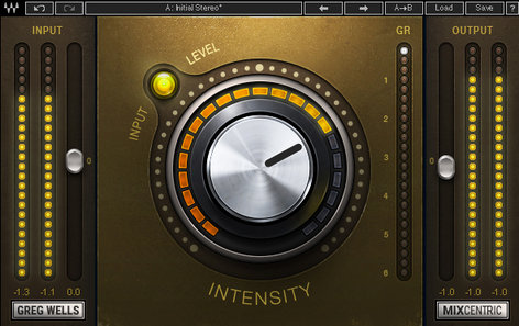Waves Greg Wells MixCentric Mix Finalizing and Mastering Plugin GWMC