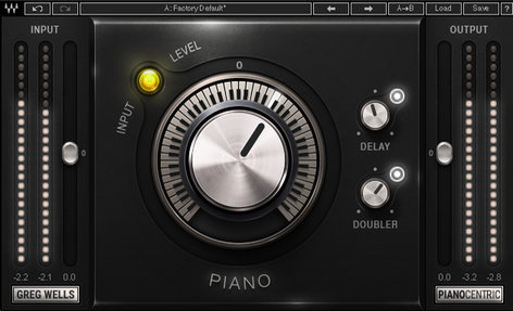 Waves Greg Wells PianoCentric Piano Mixing and Processing Plugin GWPC