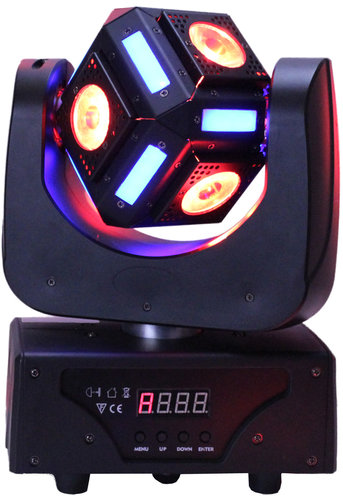 Blizzard Lighting Snake Eyes Mini 6x 10W RGBW LED Compact LED Moving Head Effect SNAKE-EYES-MINI