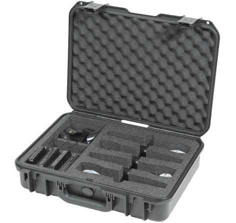 SKB Cases 3i-1813-5WMC iSeries Waterproof Case for (4) Wireless Mic Systems 3I-1813-5WMC