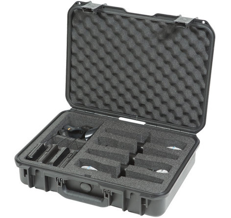SKB 3i-1813-5WMC Waterproof Case For 4x Wireless Mic Systems
