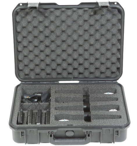 SKB 3i-1813-5WMC Waterproof Case For 4x Wireless Mic Systems