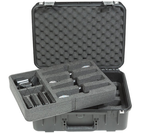 SKB 3i-1813-7WMC Waterproof Case For 8x Wireless Mic Systems