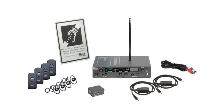 Listen Technologies LS-53-216 Listen IDSP Prime Level 1 Stationary RF System, 216 MHz LS-53-216