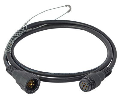 Lex Products Corp EverGrip® Cable Extension 75 ft. Ext Motor Molded 7P Socapex Cable EGME16/7-75-SX