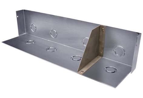 Ace Backstage Co. ISO24BAC Isolated Back Access Cover for Double Wide Stage Pockets ISO24BAC
