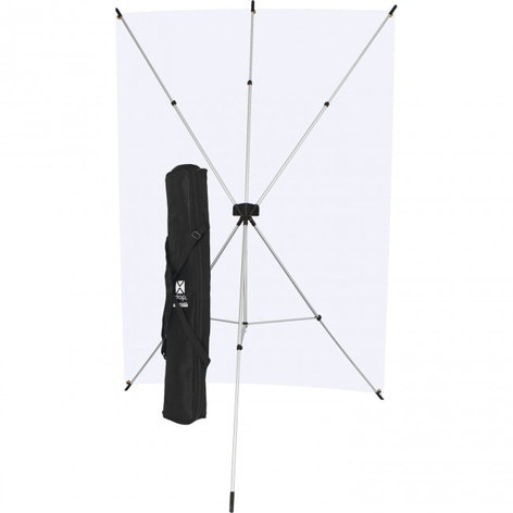 Westcott 620K X-Drop Kit With 5' X 7' Neutral Gray Backdrop