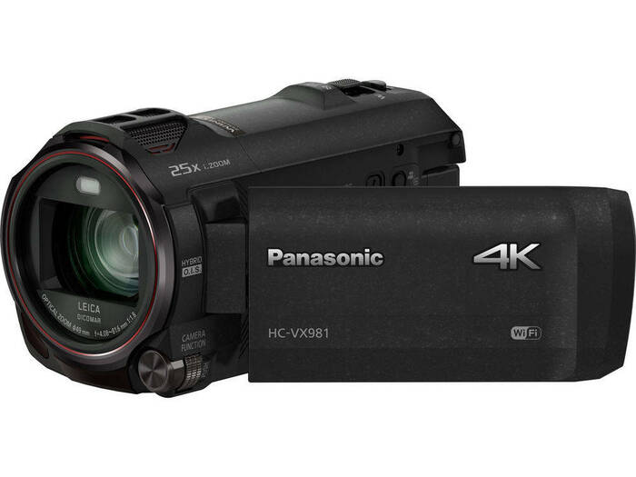 Panasonic HC-VX981K 4K Camcorder With 20x Optical Zoom