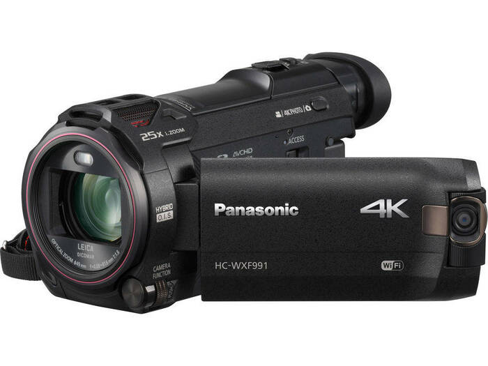 Panasonic HC-WXF991K 4K Camcorder with 20x Optical Zoom HC-WXF991K