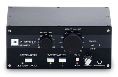 JBL MPATCH2 Passive Stereo Controller And Switch Box MPATCH2