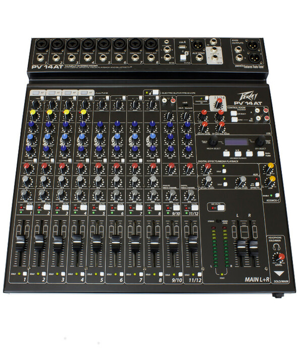 Peavey PV-14-AT 14-Channel Mixer With Antares Auto-Tune PV-14-AT
