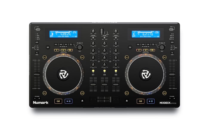 Numark MIXDECK-EXPRESS-BLK Premium DJ Controller With CD And USB