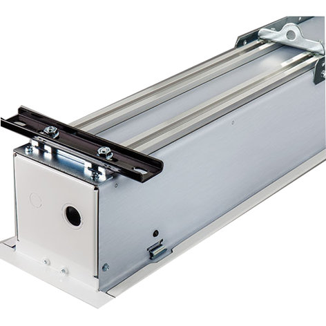 Draper Shade and Screen 140038FNL Pire White 123" Access FIT/Series V Electric Projection Screen 140038FNL