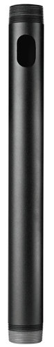 Omnimount NPT18 18" NPT Pipe Extender for Flat Panel TV/Projector Mounts, in Black NPT18