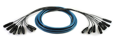 Whirlwind MT-24-F-M-50/SSH 24-Channel 50-Ft Snake With Female To Male XLR Connectors MT-24-F-M-50/SSH