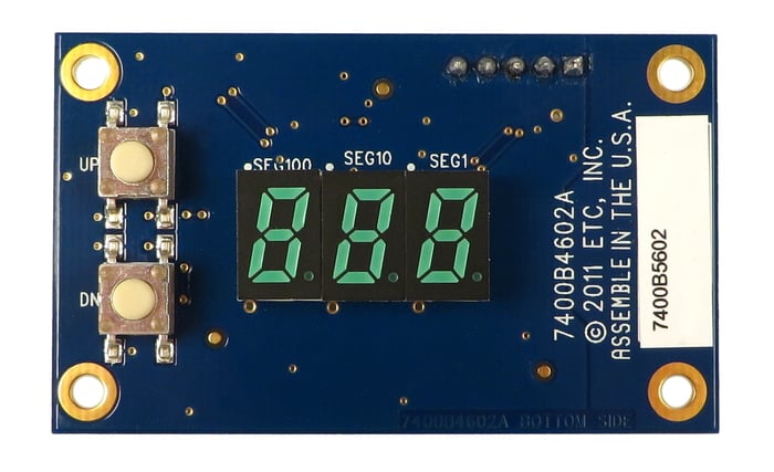 ETC/Elec Theatre Controls 7400B5602-CFG Configured PCB Assembly for Selador 7400B5602-CFG