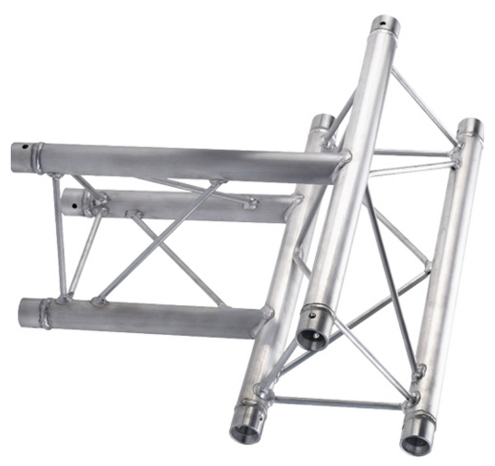 Global Truss TR-96119-36 1.64' 3 Way Horizontal T-Junction APEX Up or Down TR96119-36
