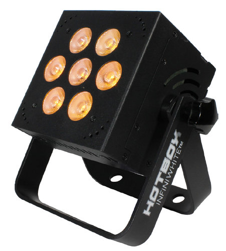 Blizzard Lighting HotBox InifiWhite 7x5W AWC 3-In-1 LED Fixture in White HOTBOX-INFINIWHITE-W