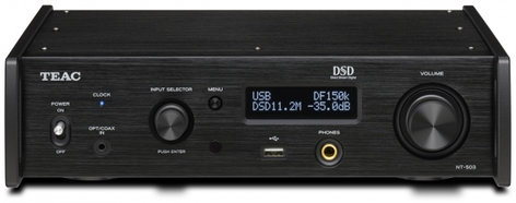 Teac NT-503 USB DAC Network Player, Black NT-503B