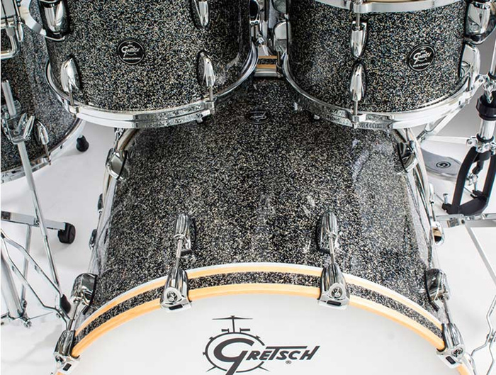 Gretsch Drums Renown 5-Piece 7-Ply Maple Shell Pack with Blue Metal Finish RN2-E825