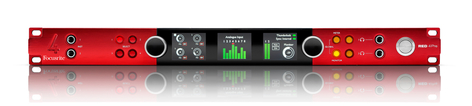 Focusrite Pro Red 4Pre 58 In / 64 Out Thunderbolt 2 Audio Interface, Dante Network Audio Connectivity RED-4PRE