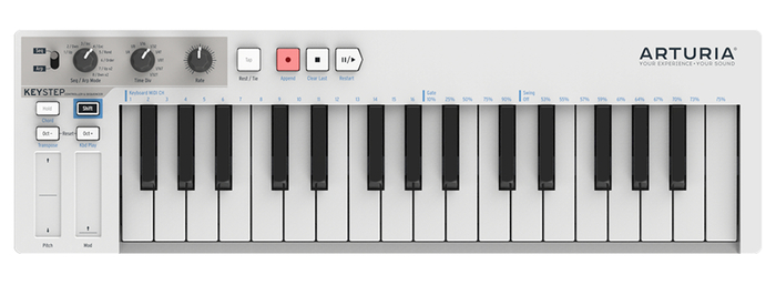 Arturia KEYSTEP Slim 32-Key USB Controller with Sequencer & Arpeggiator KEYSTEP
