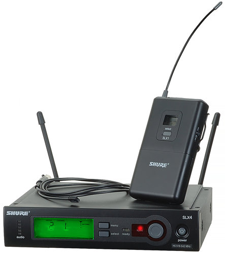 Shure SLX14/93 Wireless System with WL93 Lavalier Microphone SLX14/93