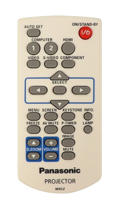 Panasonic 6451048738 Remote Control For PT-VX400U