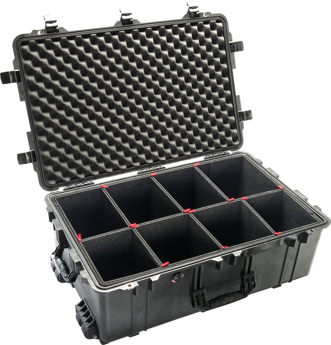 Pelican Cases 1650TP 1650 Large Case with TrekPak Case Divider System PC1650TP