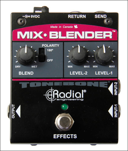 Radial Engineering Tonebone Mix-Blender Buffer, Mixer & FX Loop MIX-BLENDER