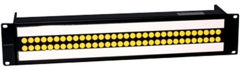Canare 75 Ohm Mid Size Video Patchbay 1.5RU 32-Channel Video Patchbay with MDVJ-STW Loaded Video Jacks 32MD-ST-15U