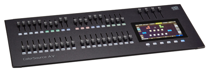 ETC/Elec Theatre Controls ColorSource 40AV 40 Fader Lighting Console with HDMI, Network, and Audio Features CS40AV