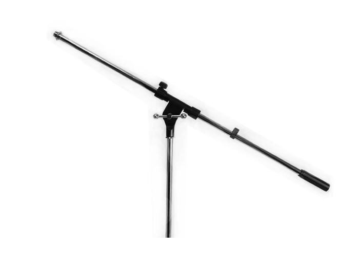 On-Stage MS7701C 32-61.5" Euro Boom Microphone Stand, Chrome