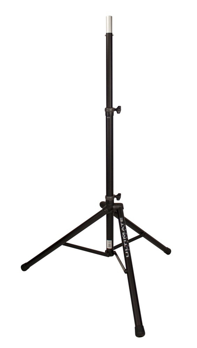 Ultimate Support TS-80B Aluminum Tripod Speaker Stand In Black With Integrated Speaker Adapter TS80B
