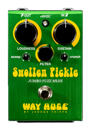 Way Huge WHE401S Swollen Pickle Jumbo Fuzz MkIIS Guitar Effects Pedal