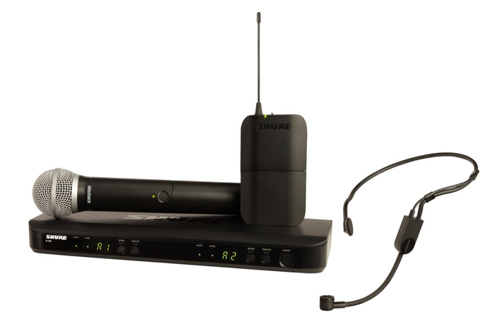 Shure BLX1288/P31-H9 Dual Channel Combo Wireless System in H9 Band BLX1288/P31-H9