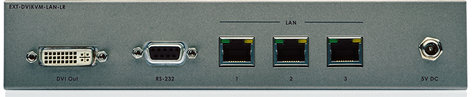 Gefen Inc EXT-DVIKVM-LAN-LRX DVI KVM Over IP with Local DVI Output-Receiver Unit Package EXT-DVIKVM-LAN-LRX