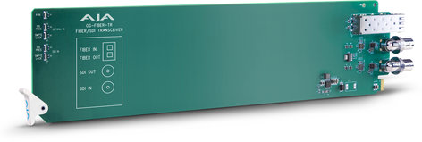 AJA Video Systems Inc OG-FIBER-TR openGear 1-Channel SDI/Fiber to Fiber/SDI Converter OG-FIBER-TR