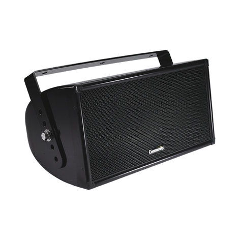 Community W2-228WT 3-Way 8" White Loudspeaker, 70V/100V W2-228WT