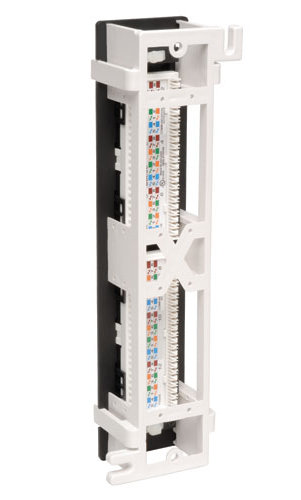 Tripp Lite N050-012 12-Port Wall Mount CAT5e Patch Panel