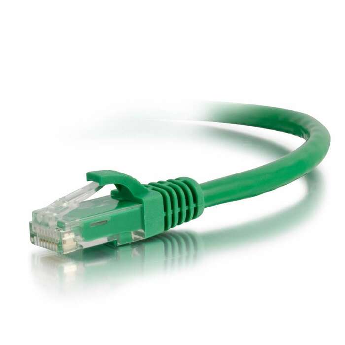 Cables To Go 27170 Cat6a Snagless Unshielded (UTP) Patch Cable Green Ethernet Network Patch Cable, 1 Ft