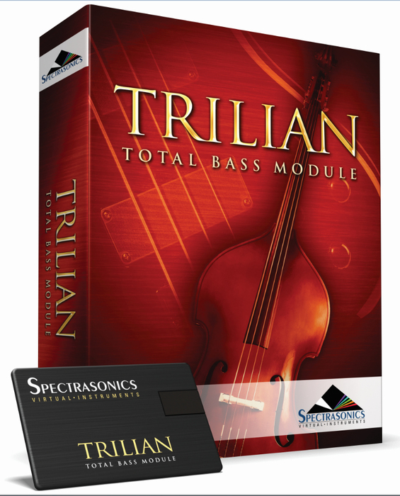 Spectrasonics TRILIAN Software - Total Bass Module Virtual Instrument,  Mac/Win, Requires AU, VST 2.4, Or RTAS Capable Host Software