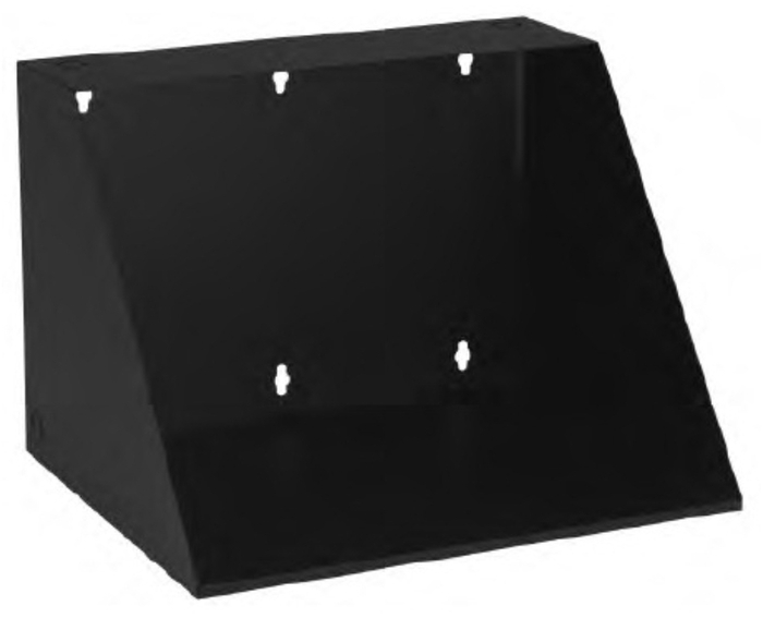 Lowell WS-2117 Wall-Mount Shelf, 17-Inches Depth WS-2117