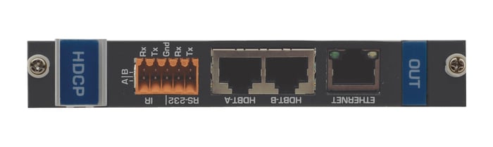 Kramer HDBT-OUT2-F16/STANDALONE 2-Channel HDBT Output Card For Frame 16